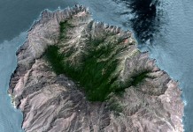 El satélite español Deimos-1 realiza un seguimiento del fuego declarado en La Gomera
