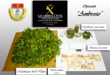 La Guardia Civil imputa a un hombre por tráfico de estupefacientes en Vallehermoso