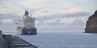 El Mein Schiff2, de TUI Cruises llega este miércoles a La Gomera