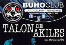El grupo gomero ‘Talón de Akiles” actuará por segunda vez en tres meses en el ‘Búo Club’ de La Laguna