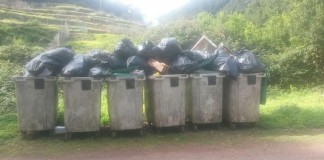 NC-ADGomera denuncia la acumulación de basura en el Caserío de El Cedro