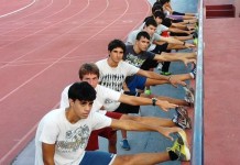 Éntrenos específicos de «Cadetes y Juveniles» C.E.A. Almogrote Cajacanarias