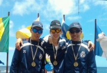 El jugador gomero Juan Luis Alonso,Campeón de Canarias de Voley Playa