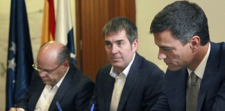 Pedro Sánchez sondea a Clavijo el posible apoyo de CC a su investidura