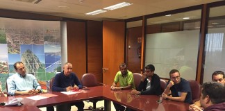 El Cabildo se reúne con ciclistas y motoristas para analizar la situación de las carreteras insulares