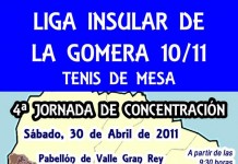 Valle Gran Rey sede del Tenis de Mesa este fin de semana