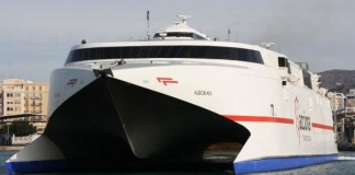 Horarios del Buque de Naviera Armas para la semana entre el lunes 16 y el domingo 22 de mayo