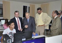 Valle Gran Rey recibe la Navidad con postales hechas por los niños del municipio