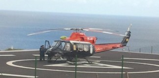 El GES rescata a un senderista herido moderado tras sufrir una caída en La Gomera