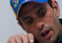Capriles: “Tengo la responsabilidad de darle un cambio histórico a Venezuela”