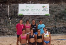 El Club Voleibol Bahia San Sebastian colabora con el Hotel Tecina