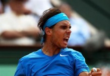 Nadal en la final de Roland Garros