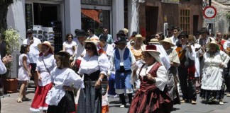 La Asociación de la Tercera Edad ‘Iballa’ celebra un año más el Día de Canarias