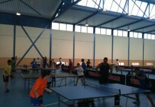 La Selección Canaria de Tenis de Mesa entrena en La Gomera