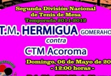 Fin de semana muy deportivo para el C.T.M. HERMIGUA GOMERAHOGAR