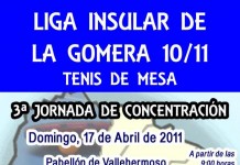 Próxima parada del Tenis de Mesa: Vallehermoso