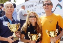 Los veteranos del fondo satisfechos con sus dorados trofeos