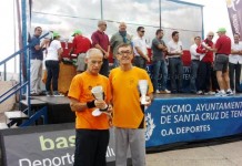 Los veteranos gomeros alcanzan el pódium y obtienen trofeos en la XXI Media de Santa Cruz