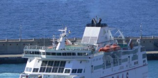 Horario de Naviera Armas para la presente semana