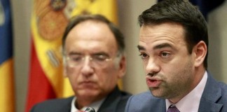 Aarón Afonso cierra en La Gomera las visitas a los juzgados de las islas no capitalinas