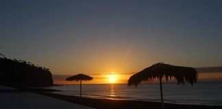 Cielos nubosos en el norte de las islas de mayor relieve Imagen del amanecer este miércoles en Playa de Santiago (Foto Erasmo Ramos)