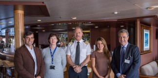 El Crucero ‘Berlin’ visita por primera vez La Gomera