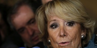 Esperanza Aguirre dimite al frente del PP en Madrid