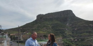 El PP solicita el acondicionamiento del camino para el tráfico rodado en “Pie de La Cuesta” en Vallehermoso