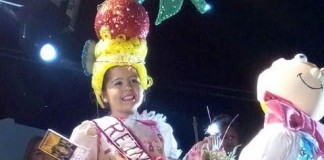 Carla Yanes, Reina Infantil del Carnaval de Egipto de Valle Gran Rey 2016