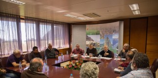 El Cabildo y las comunidades de regantes analizan la situación del agua de riego en La Gomera