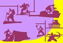 El escarabajo pasa por el gimnasio