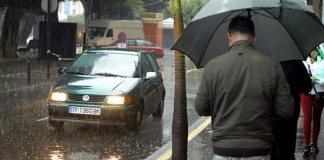Nubosidad abundante y lluvia débil en toda Canarias este jueves