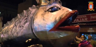 San Sebastián de La Gomera celebró este viernes el ‘Entierro de la Sardina’