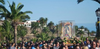 El casco municipal de Alajeró se prepara para recibir a la Patrona de La Gomera este miércoles
