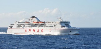 Horario para esta semana de los buques de Naviera Armas desde La Gomera