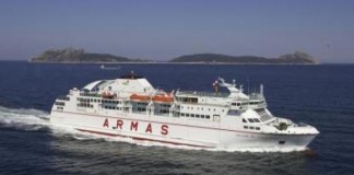 Horario del buque Naviera Armas para la presente semana entre el 2 al 8 de octubre