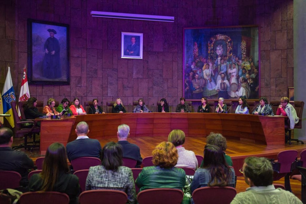 Acto Día Internacional de la Mujer en el Cabildo Insular