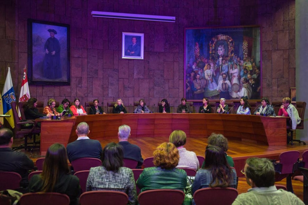 Acto Día Internacional de la Mujer en el Cabildo Insular