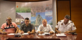 El Cabildo renueva el convenio con Protección Civil de La Gomera