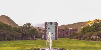 Nuevo destrozo en la fuente del parque de la Torre del Conde