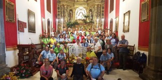 El C.D. Caminantes El Atajo de Breña Baja recorrerán La Gomera este fin de semana