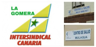 Intersindical Canaria visita centros de trasbajo del área de Salud de La Gomera