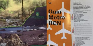 La Gomera presente en los mapas del metro de Madrid y Barcelona