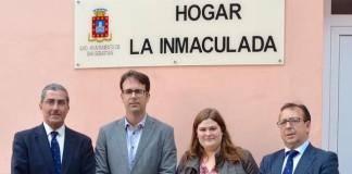 Cajasiete ayuda al Hogar de la Inmaculada de San Sebastián