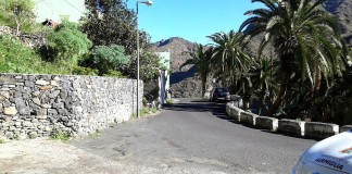 El Ayuntamiento de Hermigua mejora el asfaltado del  Lomo de San Pedro