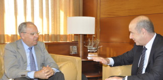 El Consejero de Economía da comienzo a su visita oficial a La Gomera