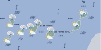 Posibilidad de lluvias débiles y vientos con rachas fuertes en Canarias