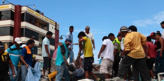 Catástrofe y dolor en Ecuador