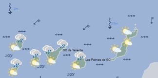 Lluvias y vientos del noreste fuertes para este jueves