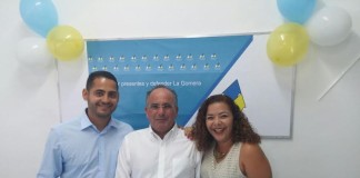 Christian Méndez y Yasmina García, candidatos de CC en La Gomera para las elecciones de junio